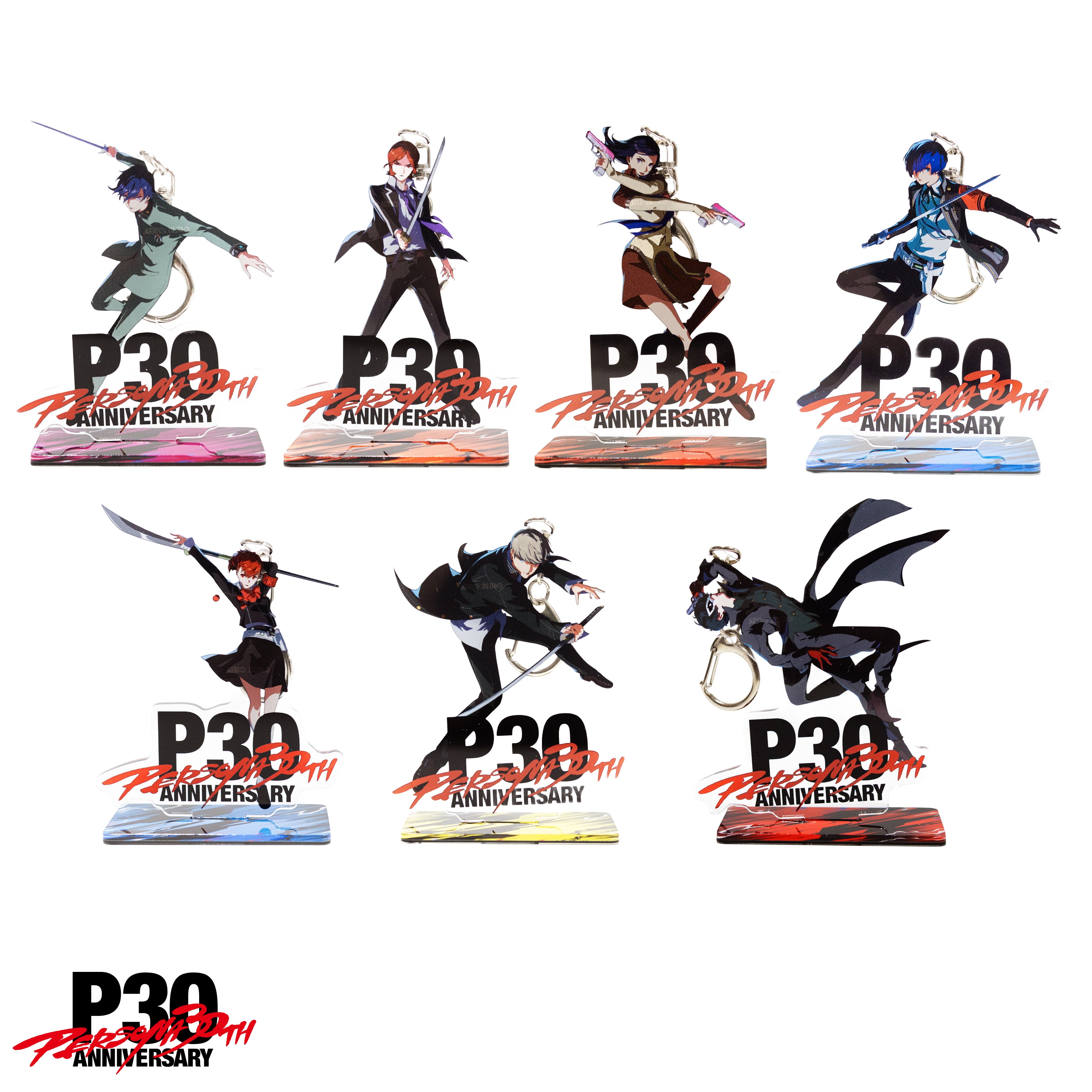 Persona 30th Anniversary: Acrylic Standee Keychain Combo – SHOP ATLUS