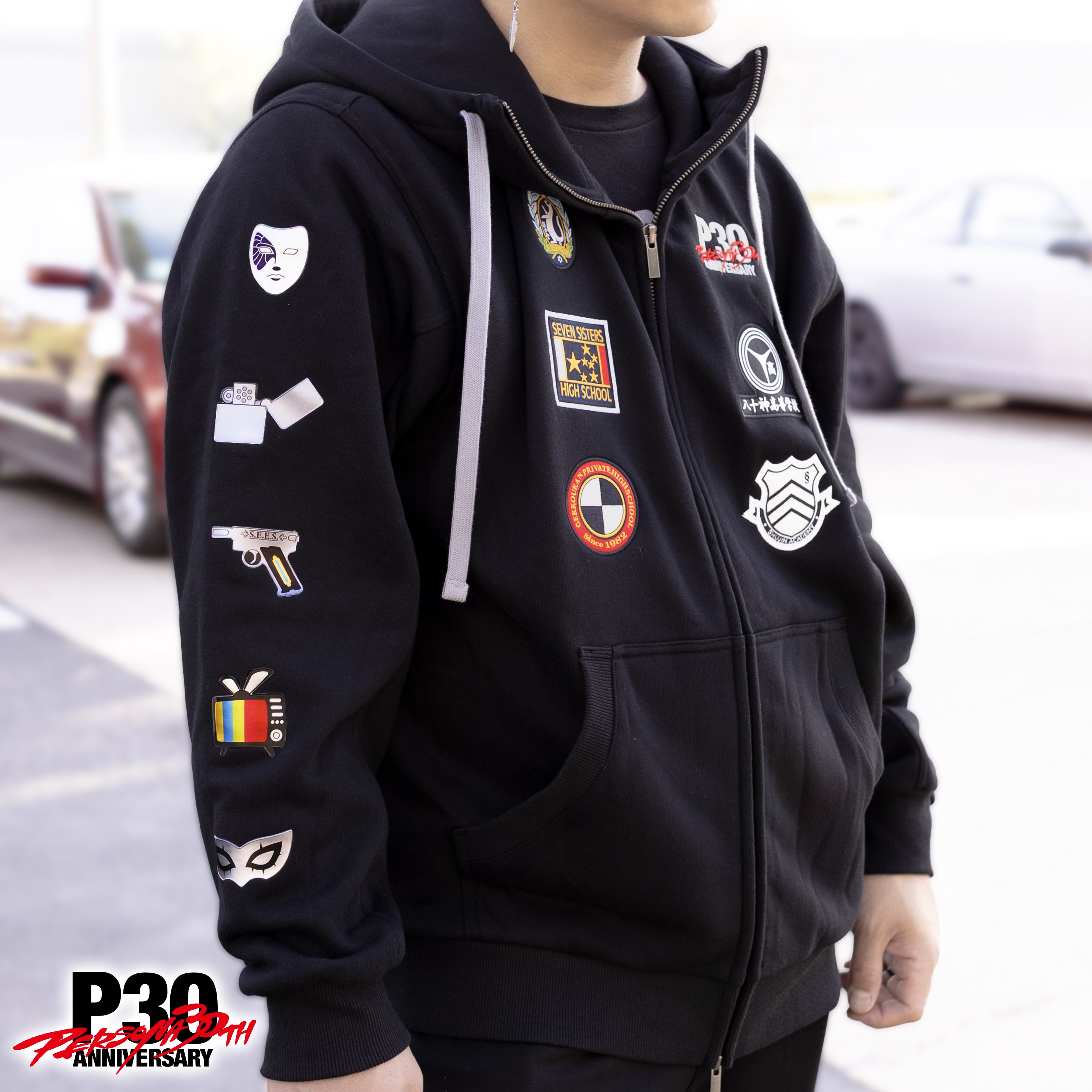 PRE-ORDER] Persona 30th Anniversary: Zip Up Hoodie Legacy Edition