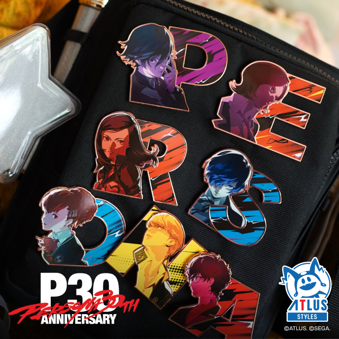 Persona 30th Anniversary: Persona Letter Pin Blind Bag