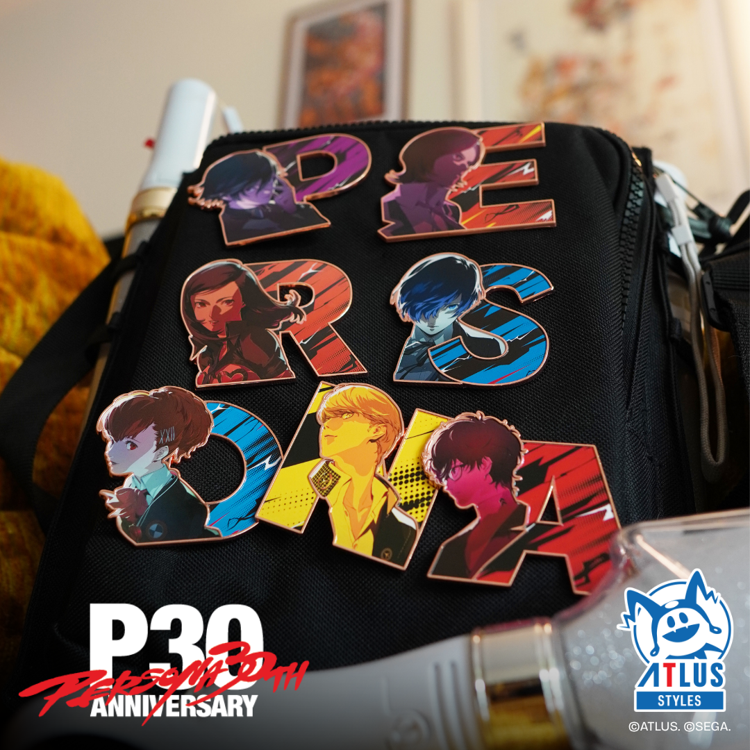 Persona 30th Anniversary: Persona Letter Pin Blind Bag