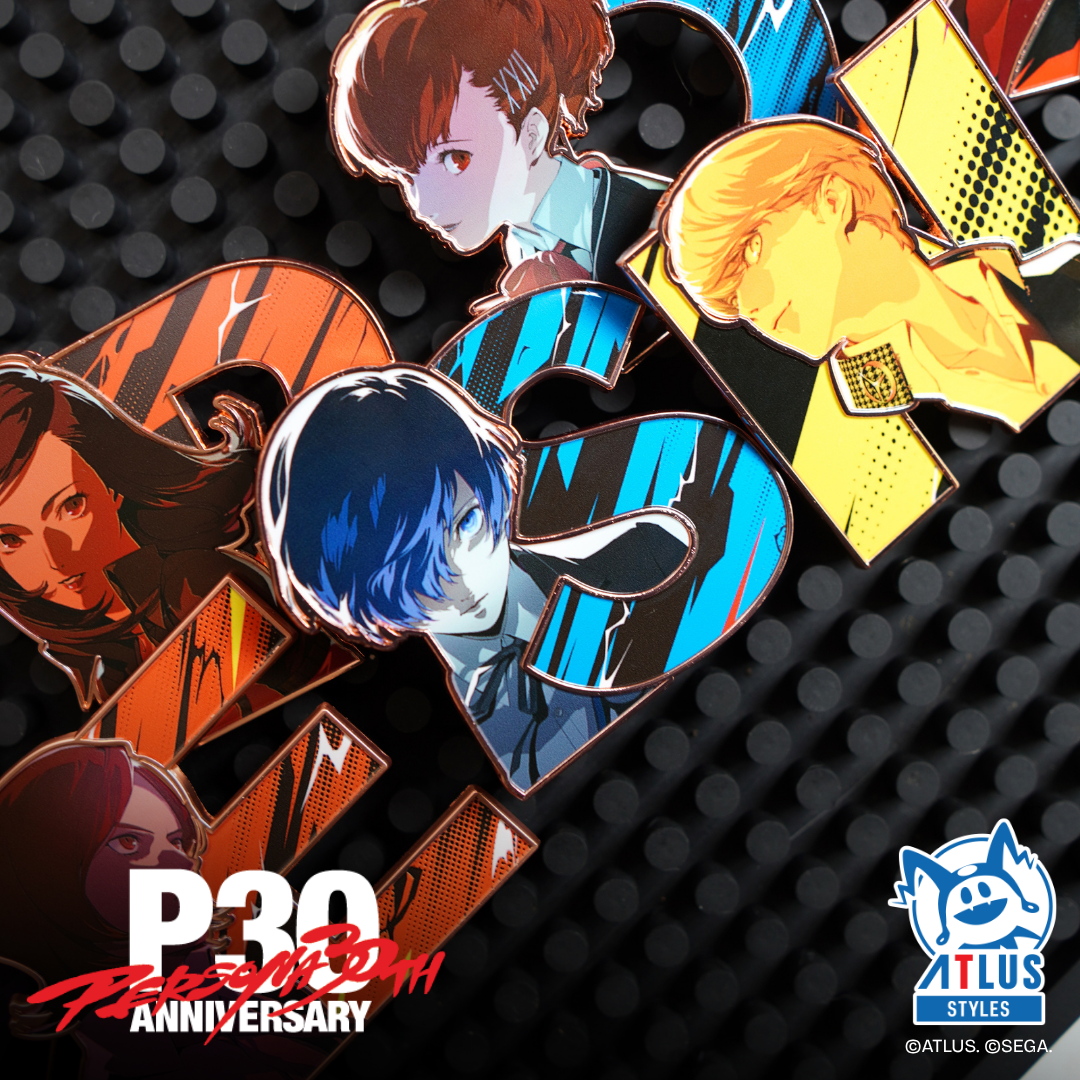Persona 30th Anniversary: Persona Letter Pin Blind Bag