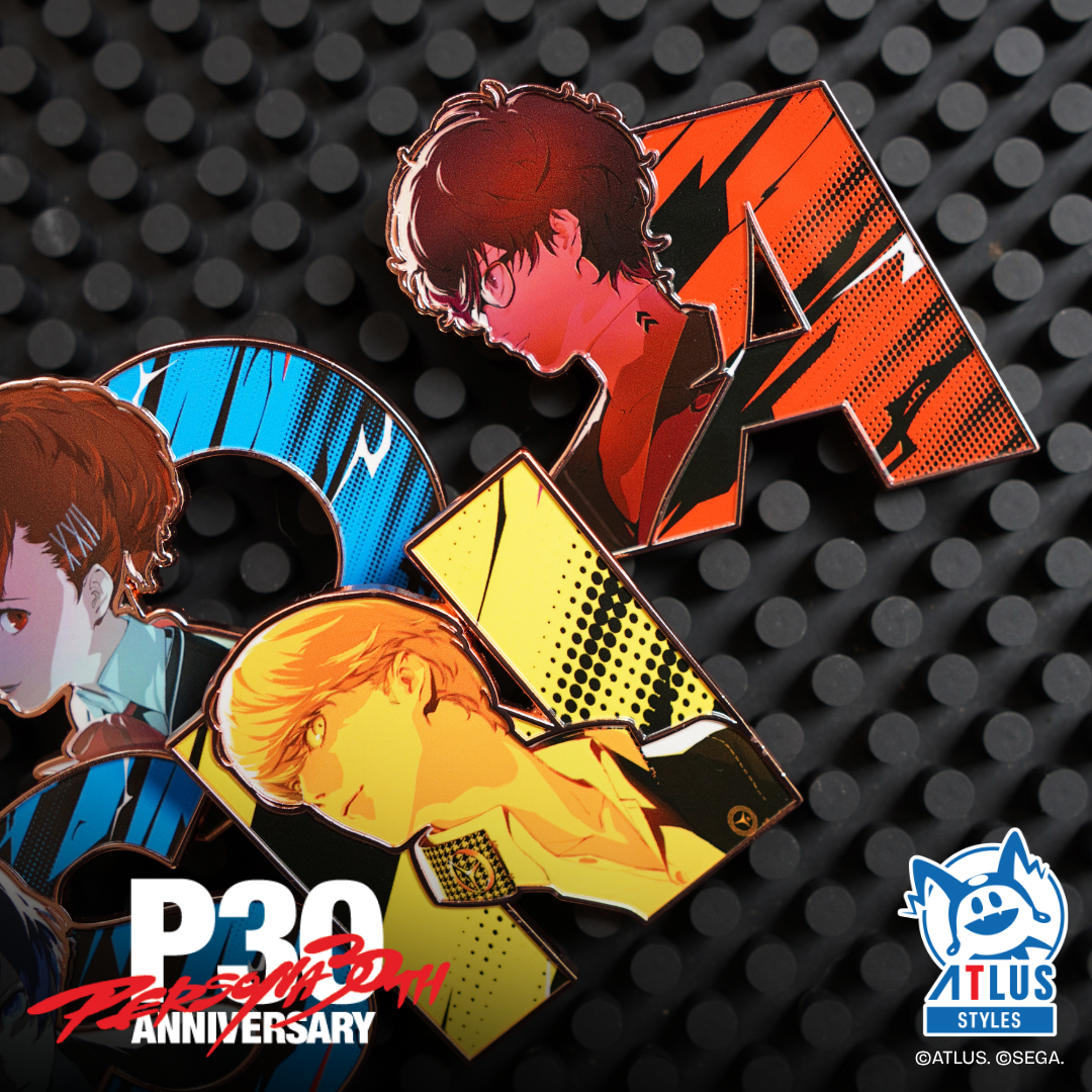 Persona 30th Anniversary: Persona Letter Pin Blind Bag