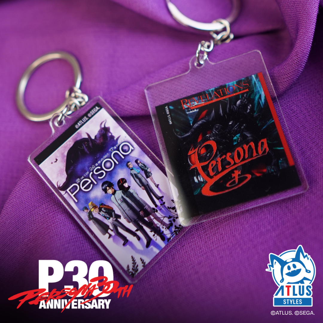 Persona 30th Anniversary: Game Package Keychain Blind Bag