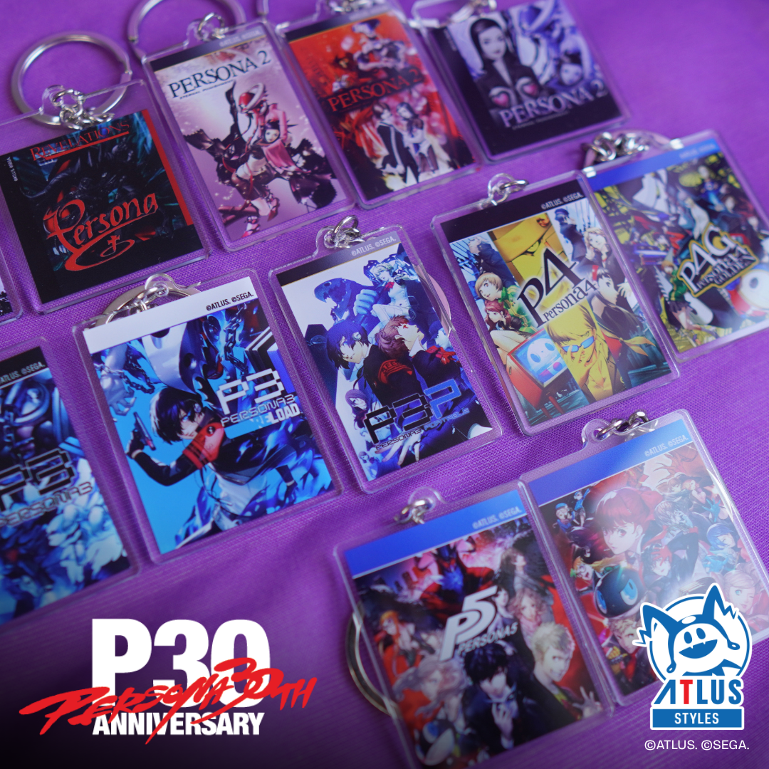 Persona 30th Anniversary: Game Package Keychain Blind Bag