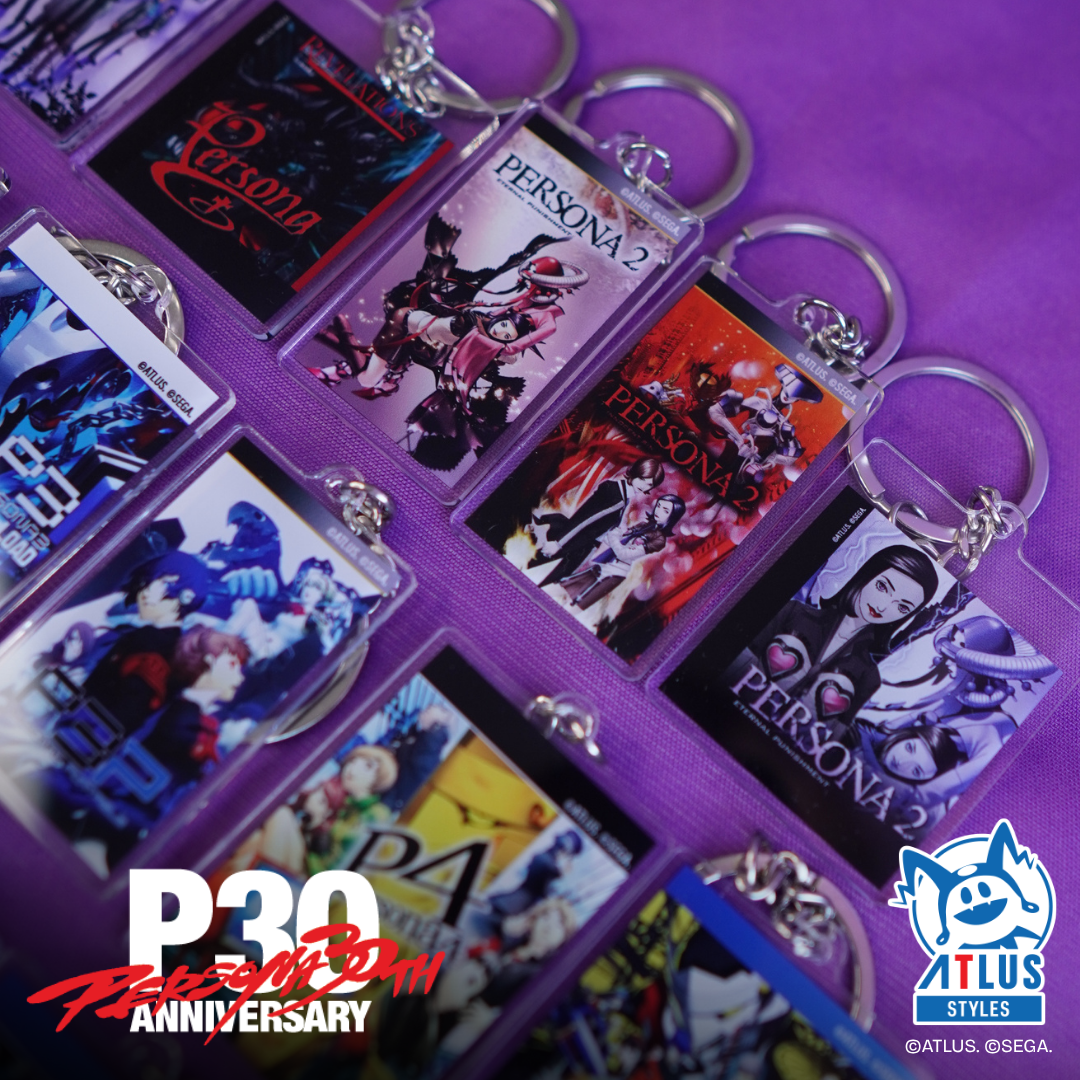 Persona 30th Anniversary: Game Package Keychain Blind Bag