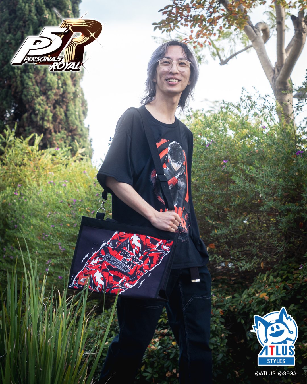 [PRE-ORDER] Persona 5 Royal: Multipurpose Structured Canvas Tote Bag - Take Your Heart