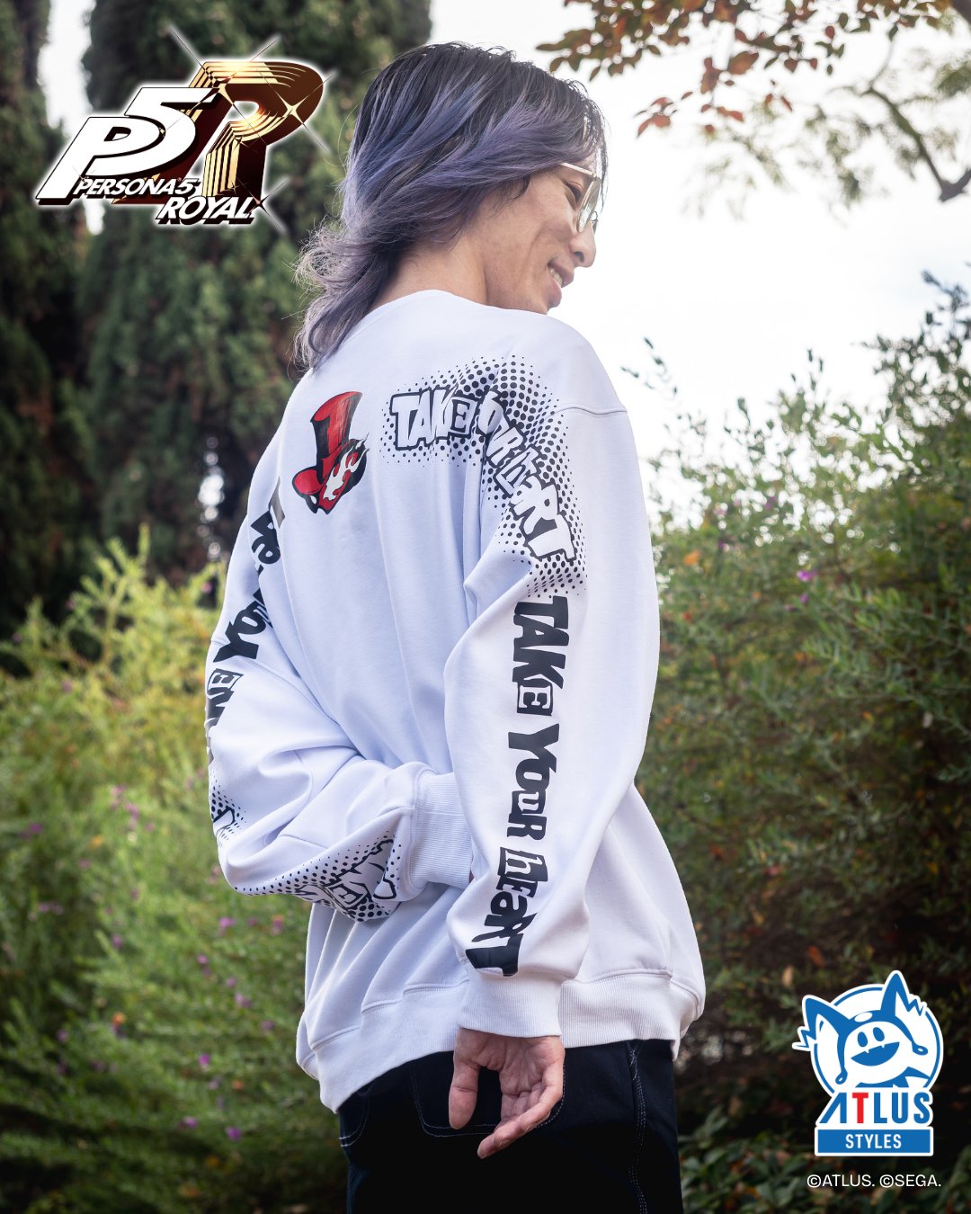 [PRE-ORDER] Persona 5 Royal: "Take Your Heart" Premium Oversized Sweatshirt