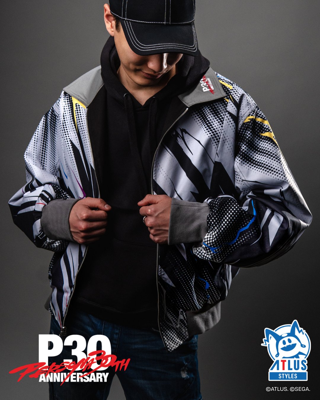 [PRE-ORDER] Persona 30th Anniversary: Reversible Bomber Jacket