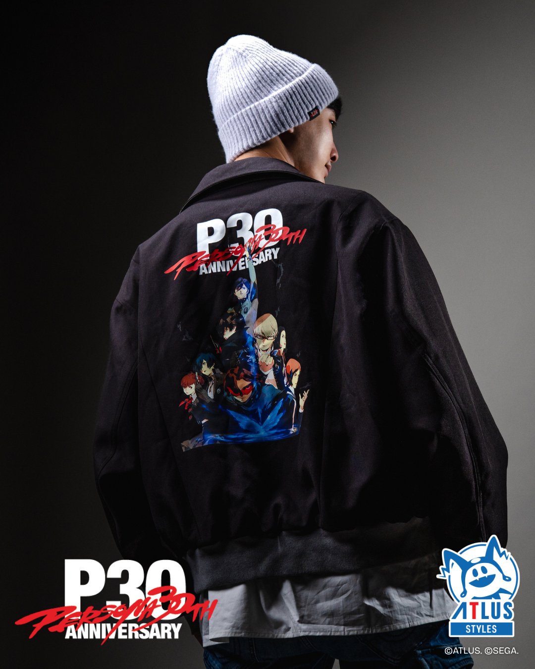 [PRE-ORDER] Persona 30th Anniversary: Reversible Bomber Jacket