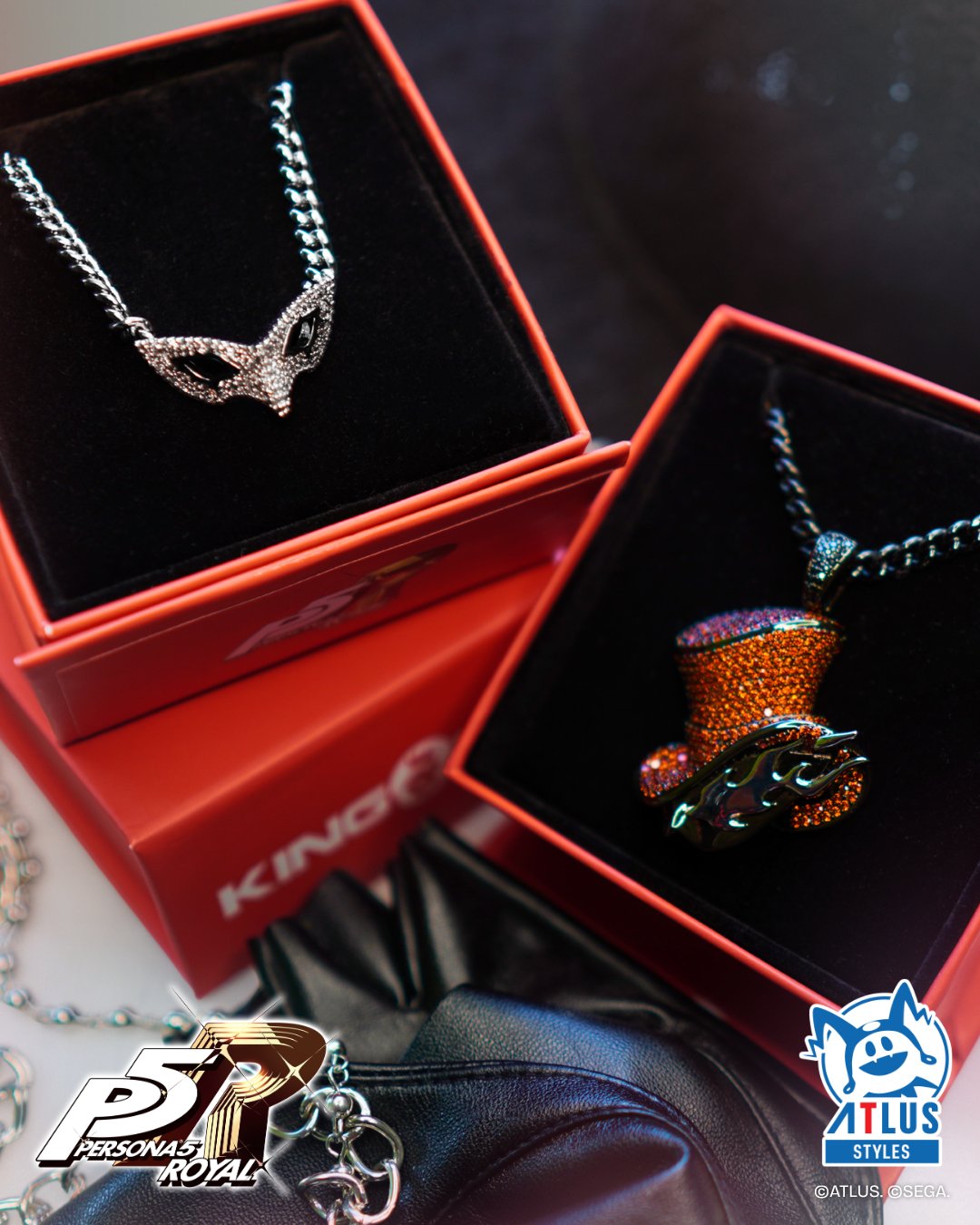 [PRE-ORDER] Persona 5 Royal x King Ice Jewelry Necklace