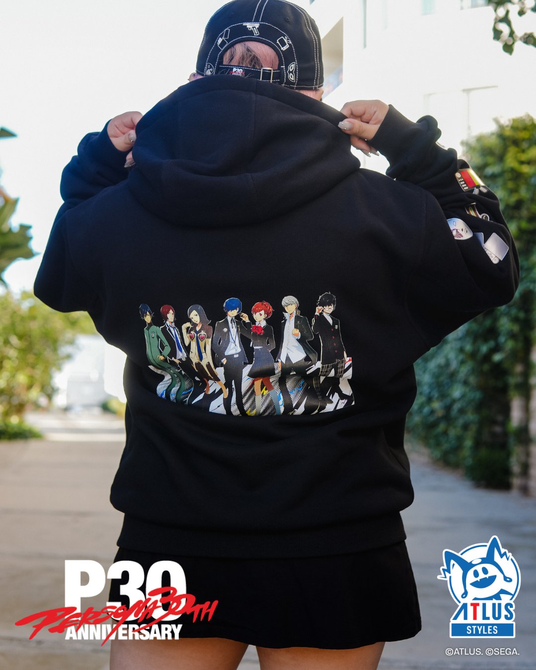PRE-ORDER] Persona 30th Anniversary: Zip Up Hoodie Legacy Edition