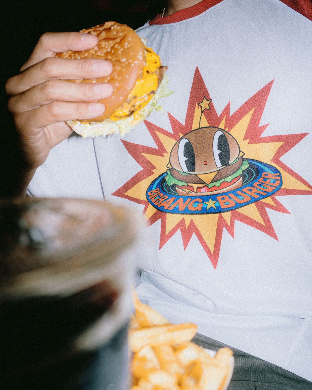[PRE-ORDER] Persona 5 Royal: Big Bang Burger Oversized Jersey Tee