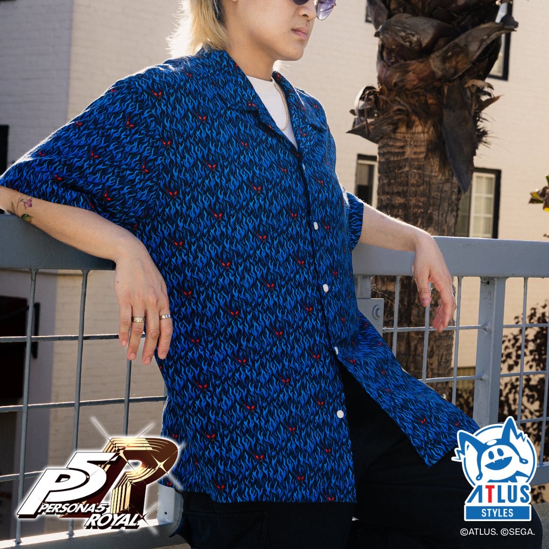 [PRE-ORDER] Persona 5 Royal: Arsène Short Sleeve Shirt