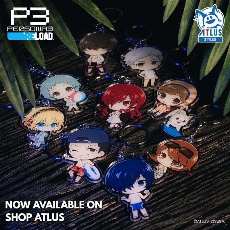 [PRE-ORDER] Persona 3 Reload: Summer Outfit Acrylic Keychain Blind Bag