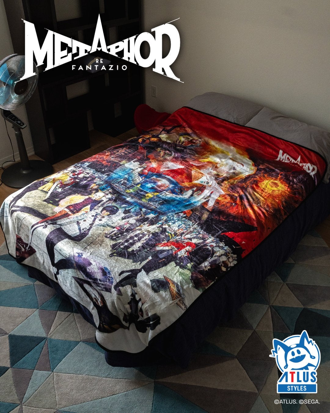 [PRE-ORDER] Metaphor: ReFantazio – 60" x 80" Premium Fleece Blanket