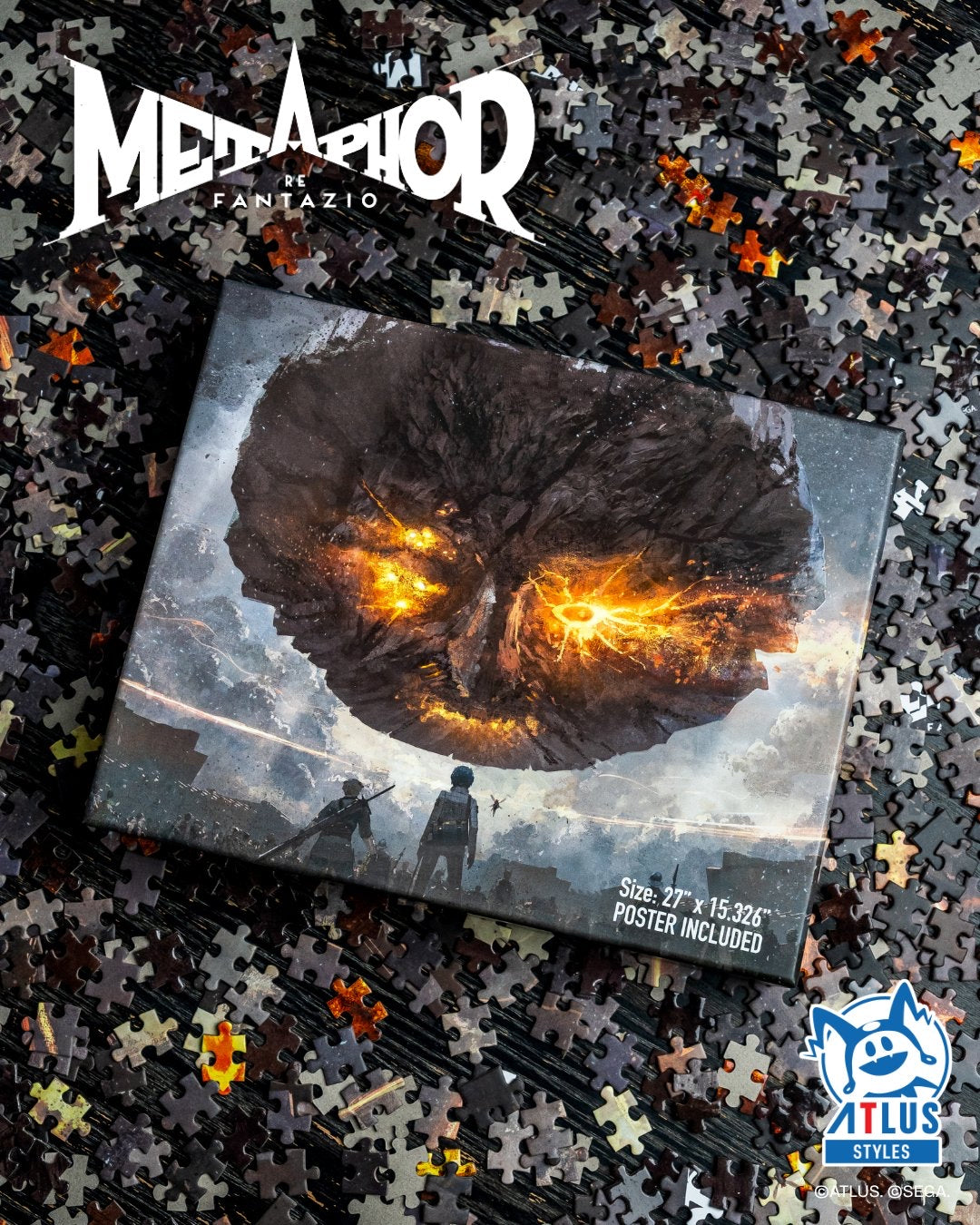 [PRE-ORDER] Metaphor: ReFantazio – Premium Spot UV Collector Puzzle | 1000 Pieces