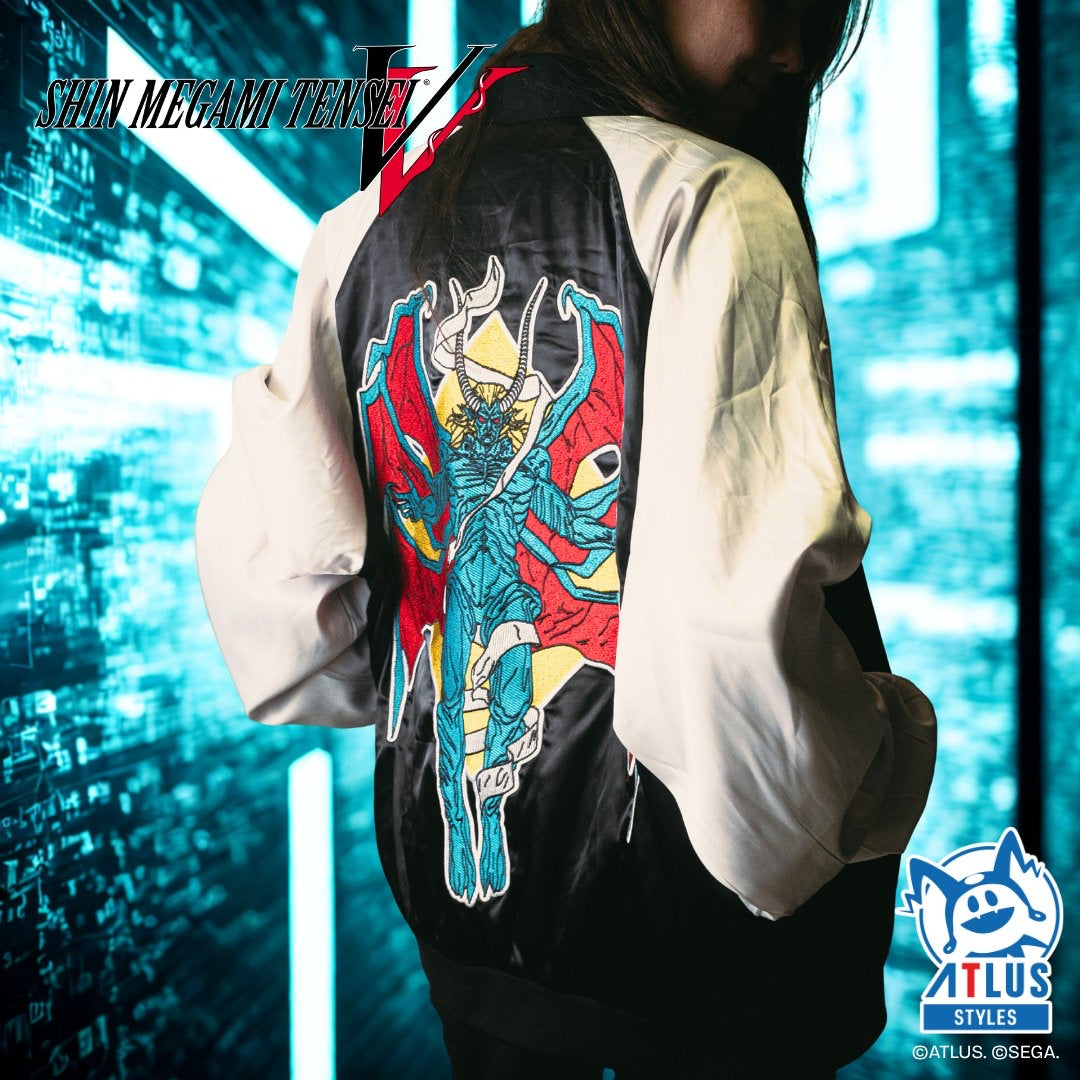 Shin Megami Tensei V Vengeance: Chaos vs Law Reversible Bomber Jacket