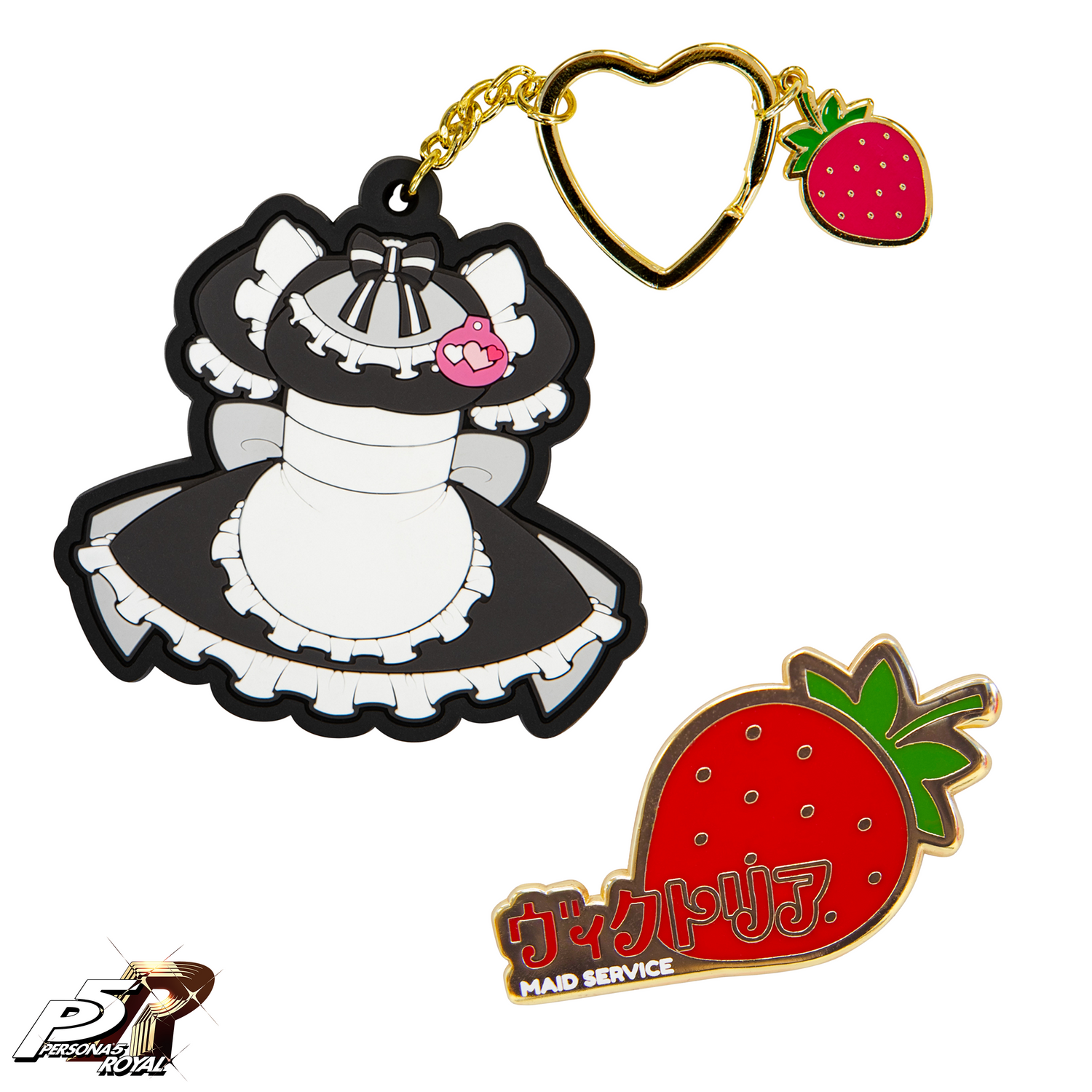 Persona 5 Royal: Ms. Kawakami's Maid Service [Uniform Keychain or Enamel Pin]