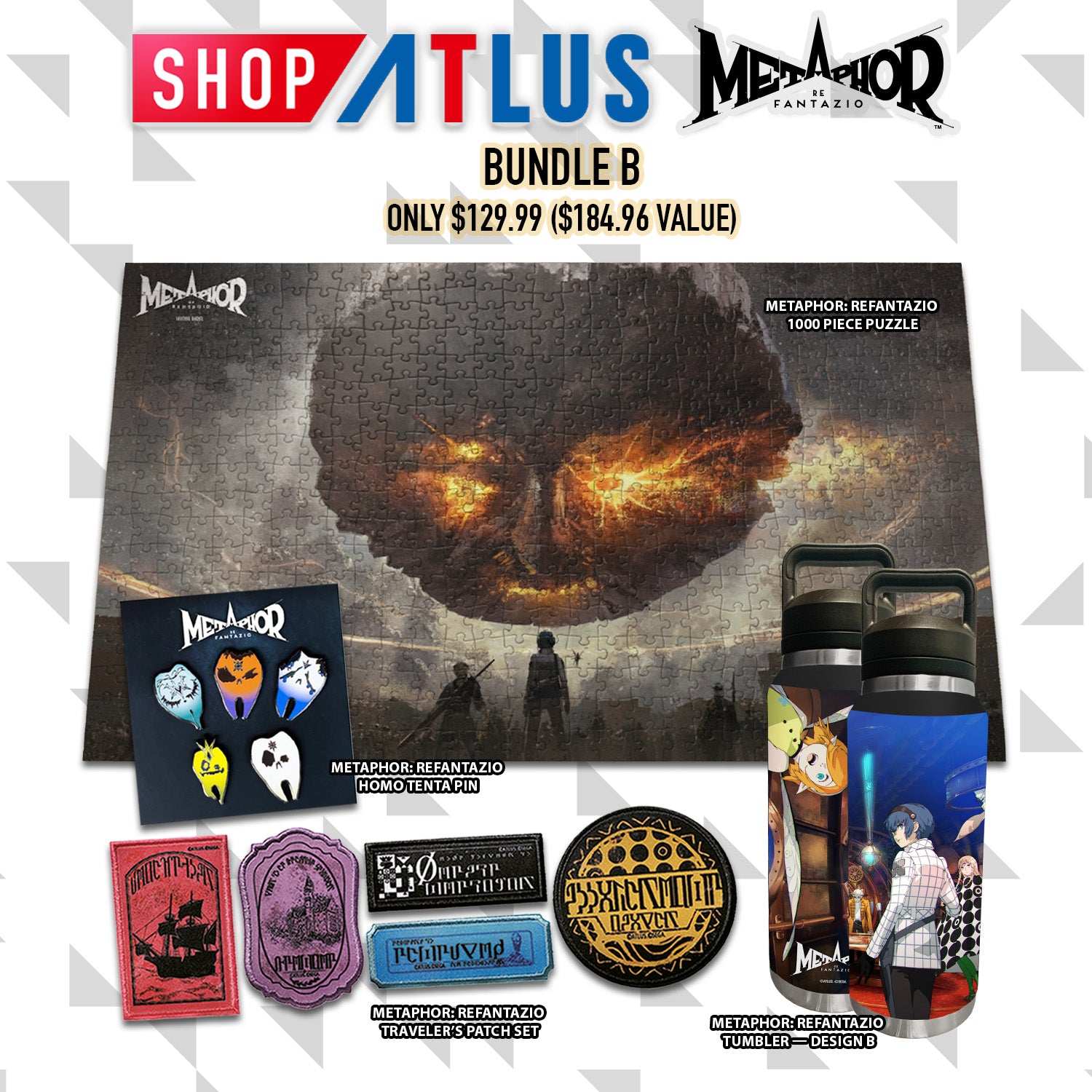 SHOP ATLUS x ANIME IMPULSE: Metaphor: ReFantazio Bundles