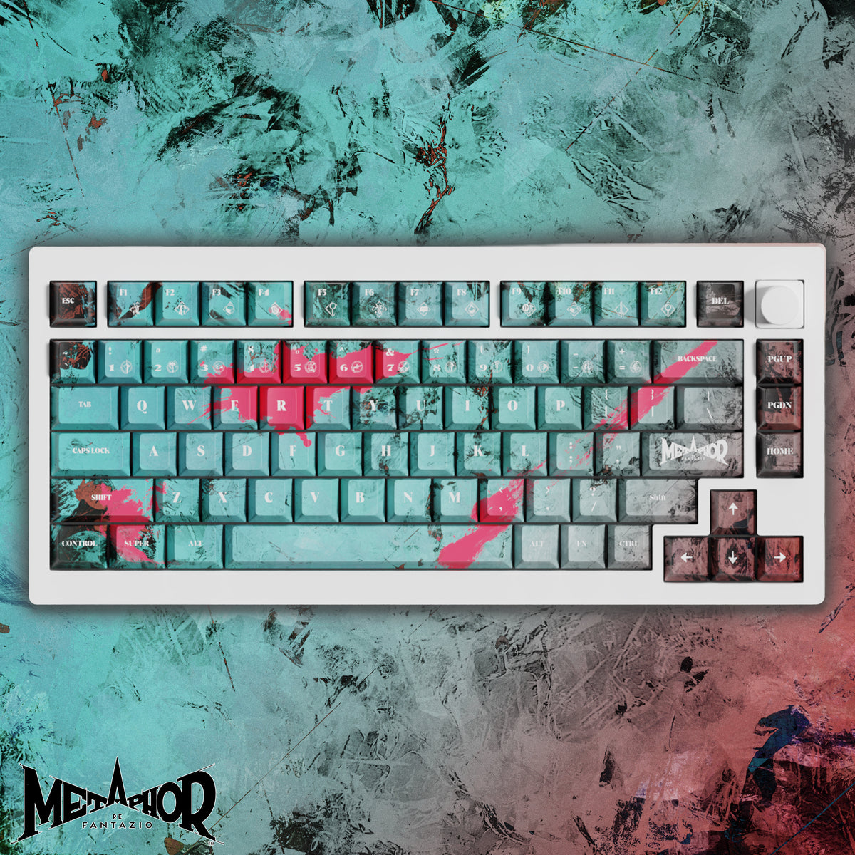 [PRE-ORDER] Metaphor: ReFantazio Premium Collector Mechanical Keyboard, Novelty Keycaps, and Deskmat