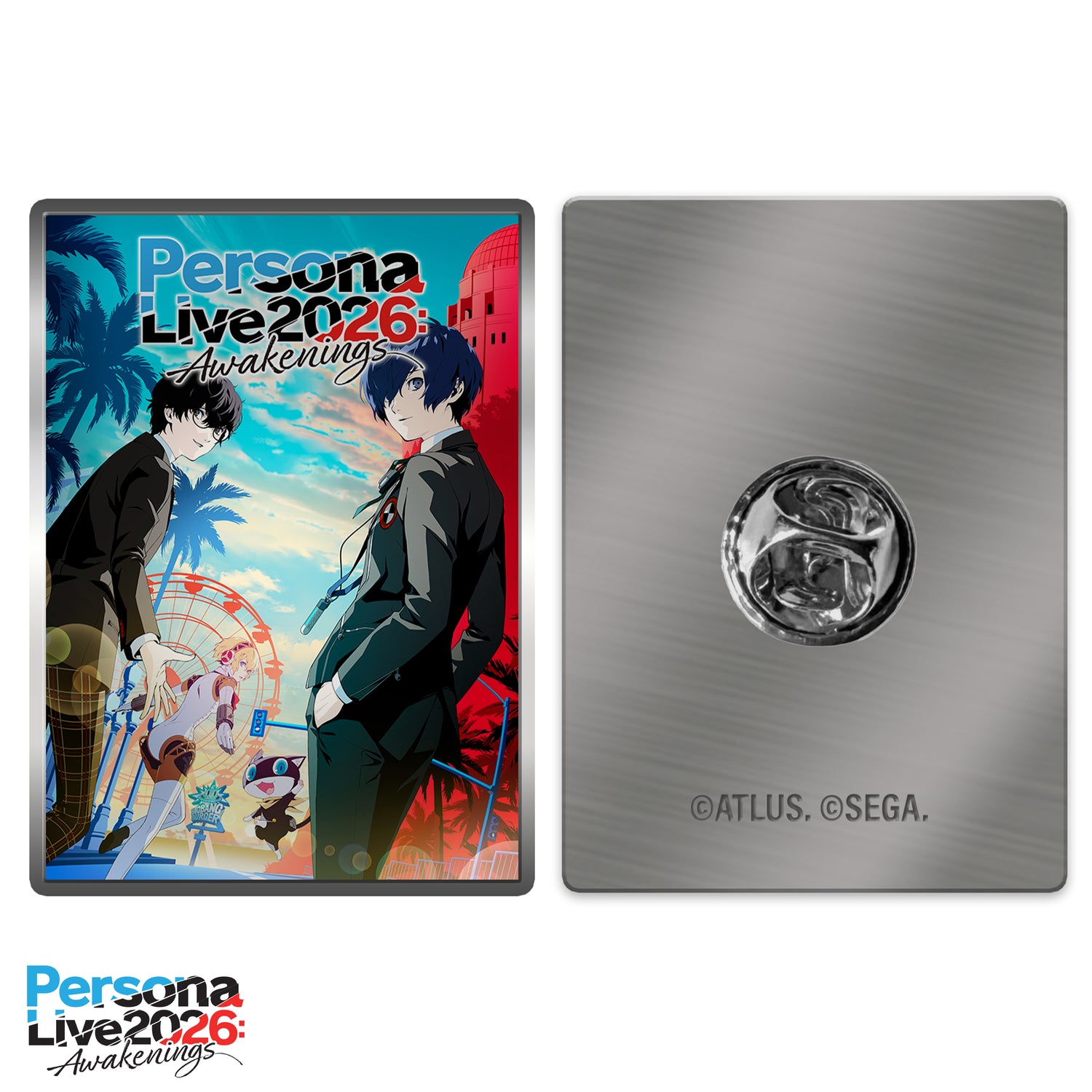 [PRE-ORDER] Persona Live 2026: Awakenings Mini Poster Pin