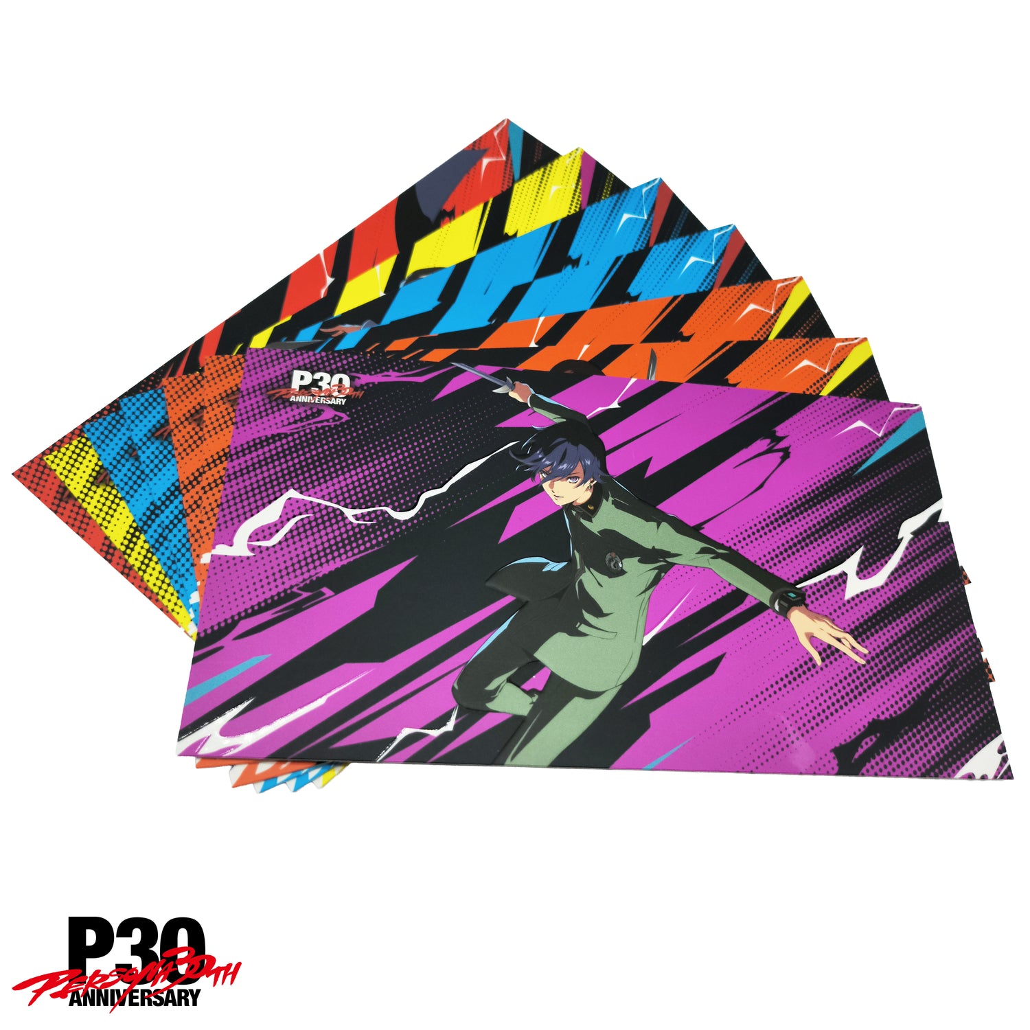 [PRE-ORDER] Persona 30th Anniversary: 7-Piece Postcard Set