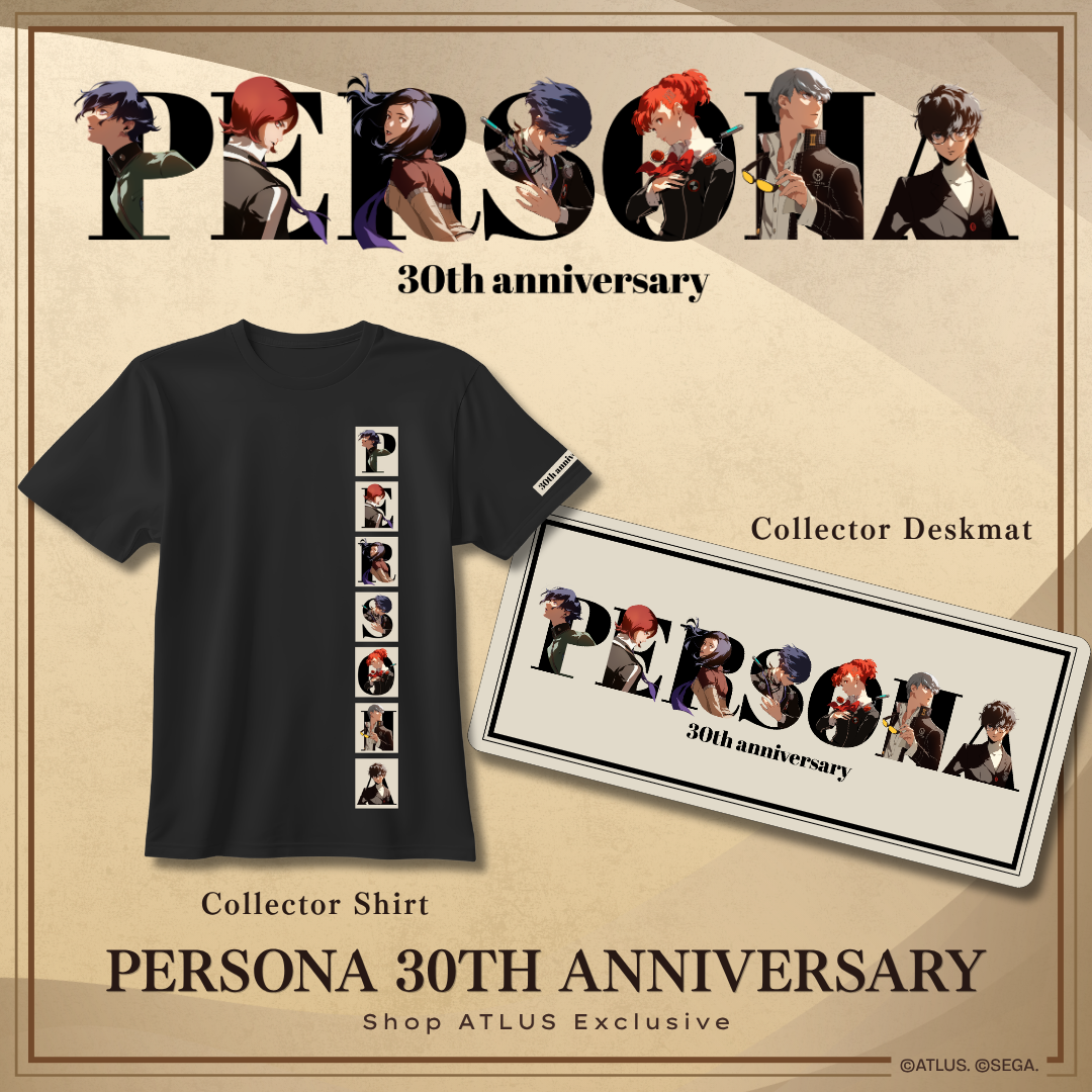 [PRE-ORDER] Persona 30th Anniversary: Collector Deskmat