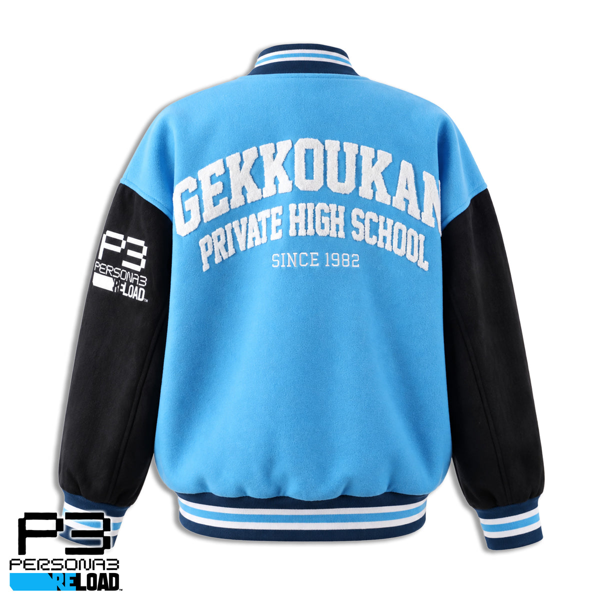 [PRE-ORDER] Persona 3 Reload: Designer Gekkoukan Varsity Jacket