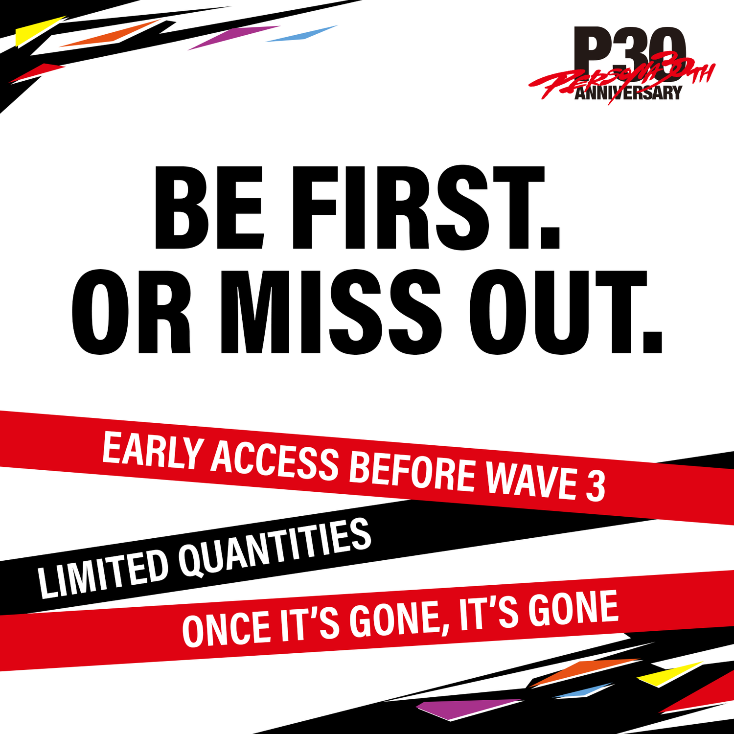 [PRE-ORDER] Persona 30th Anniversary: Exclusive First Access Mystery Box
