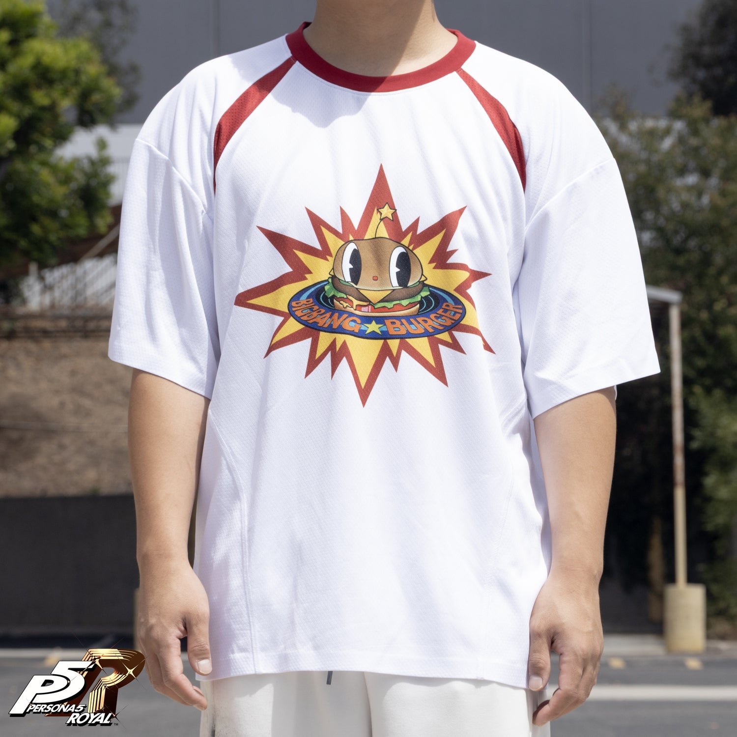 [PRE-ORDER] Persona 5 Royal: Big Bang Burger Oversized Jersey Tee