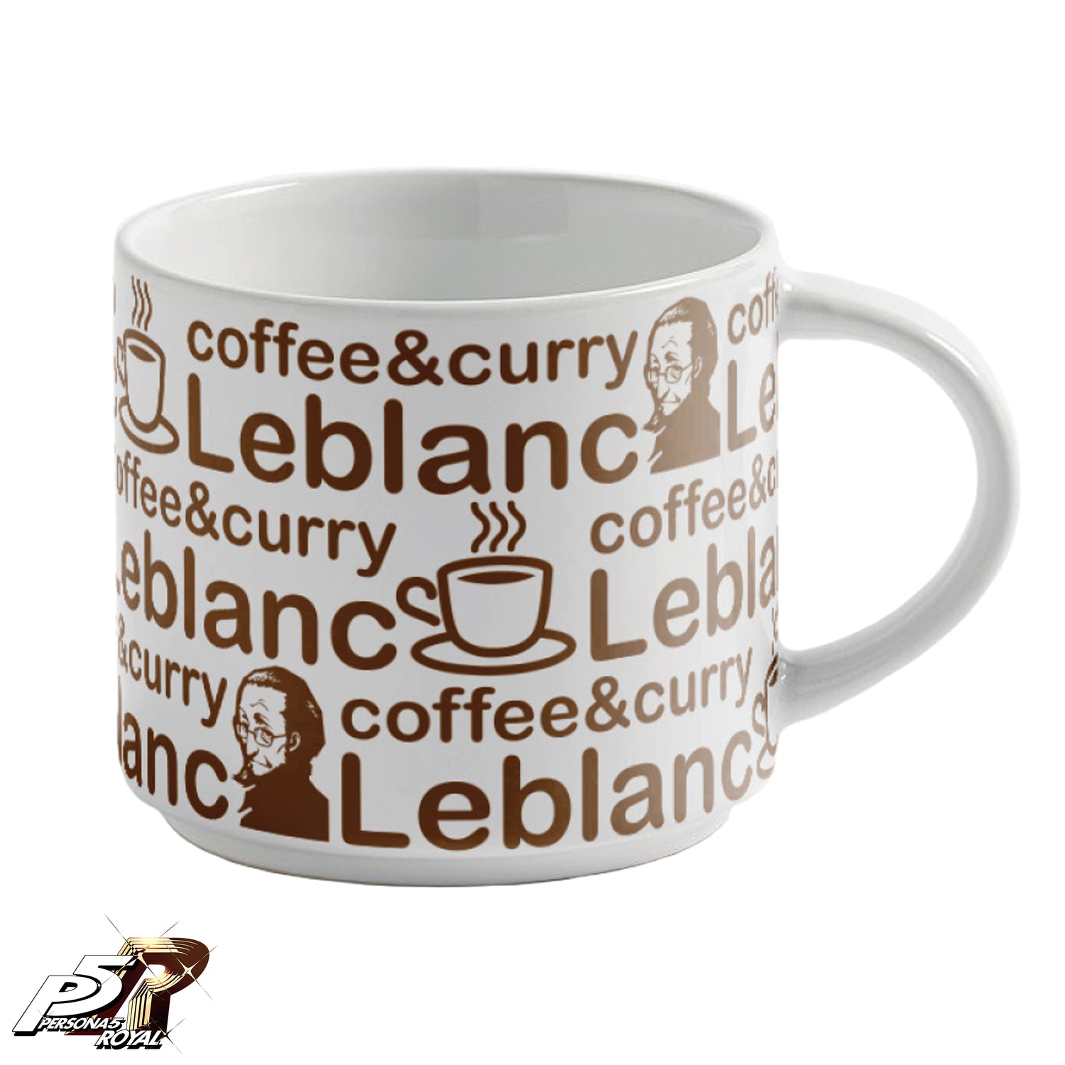 [PRE-ORDER] Persona 5 Royal: Coffee & Curry Leblanc Tableware Set – Monogram Pattern