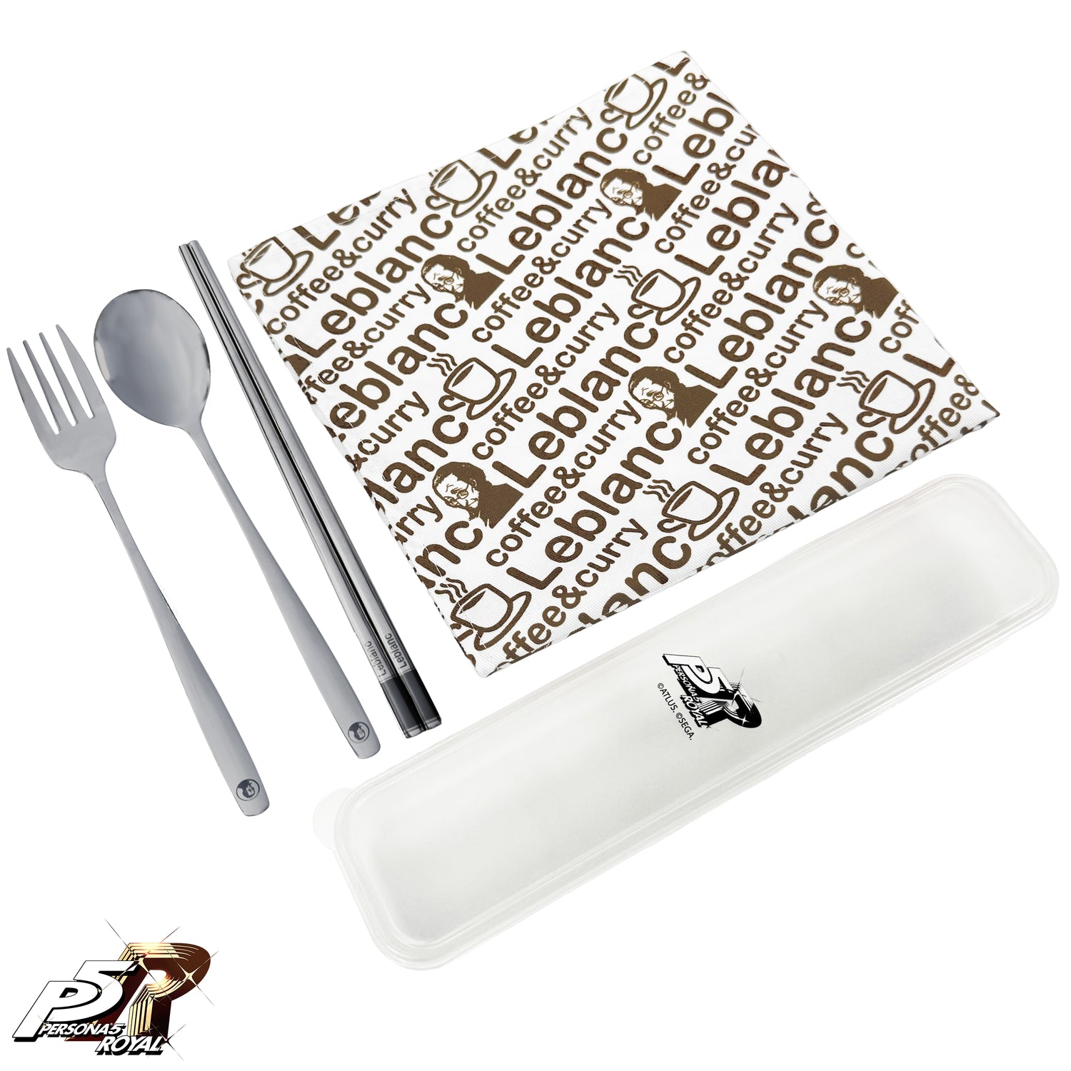 [PRE-ORDER] Persona 5 Royal: Coffee & Curry Leblanc Tableware Set – Monogram Pattern
