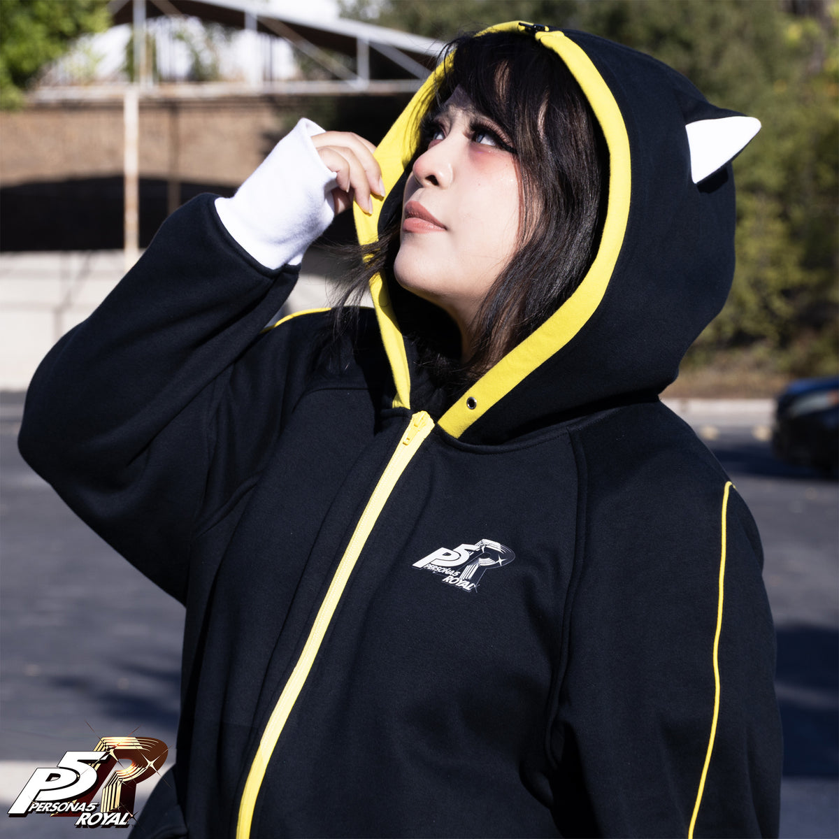 [PRE-ORDER] Persona 5 Royal: Morgana All-Occasion Cat-Ear Hoodie