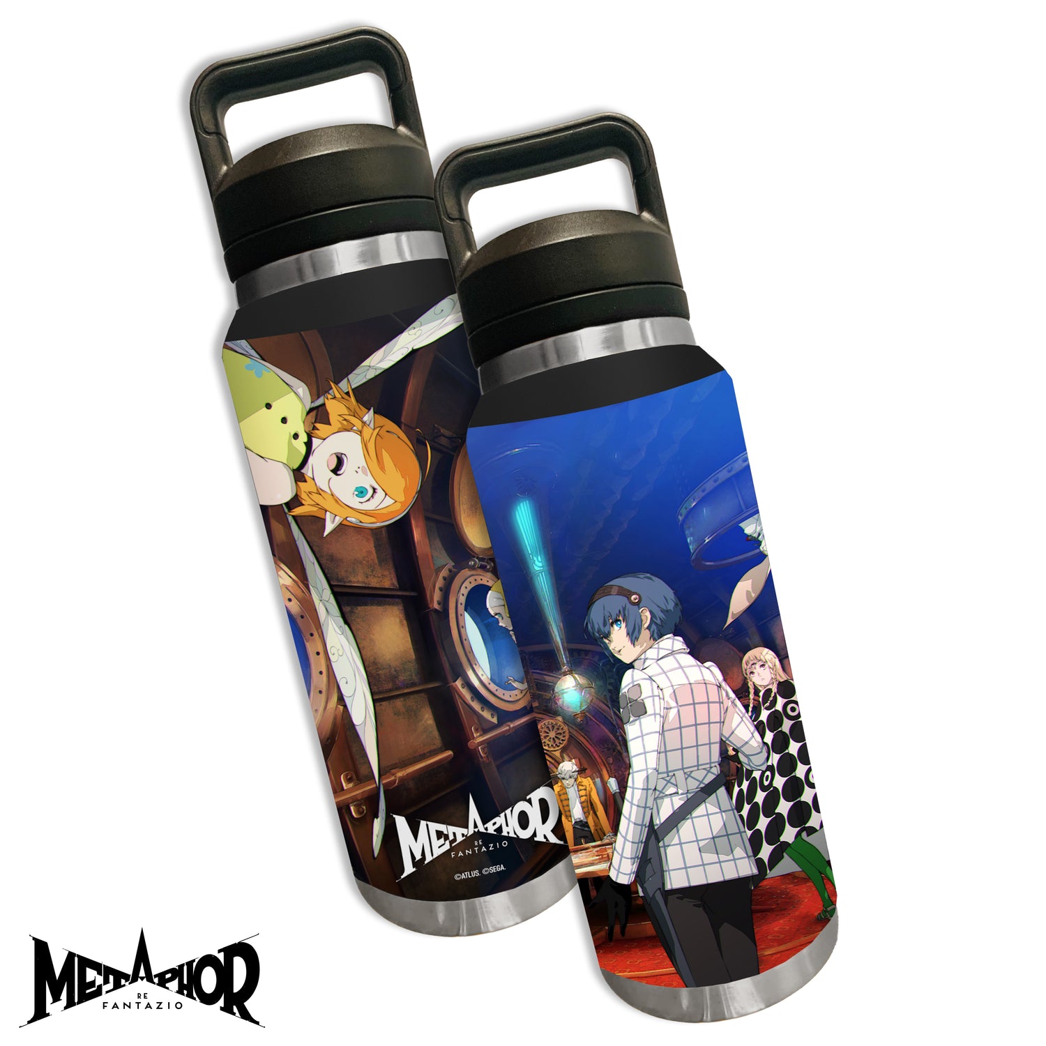 [PRE-ORDER] Metaphor: ReFantazio –  Double-Wall Stainless Steel Tumbler 37 oz.