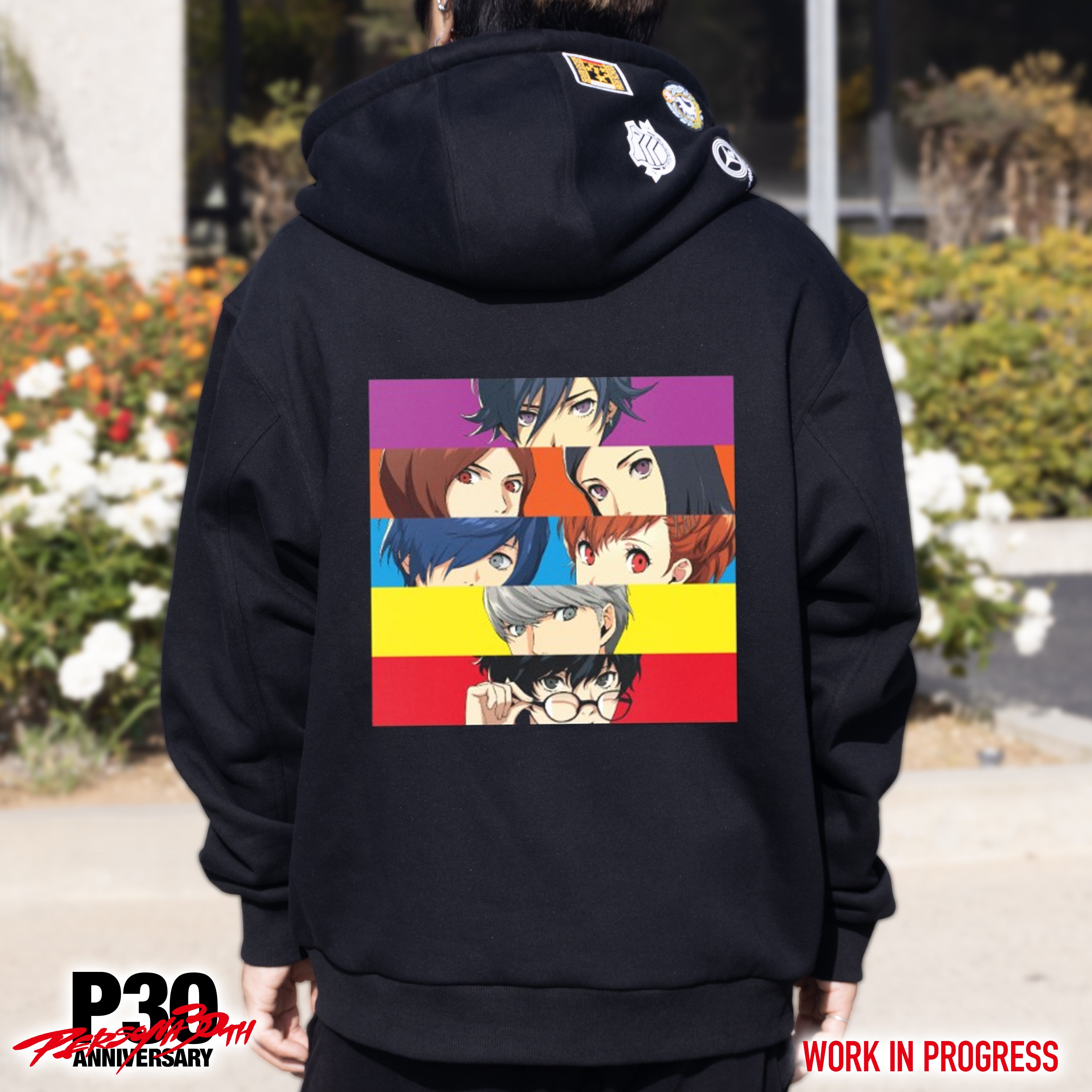 PRE-ORDER] Persona 30th Anniversary: Zip Up Hoodie Celebration