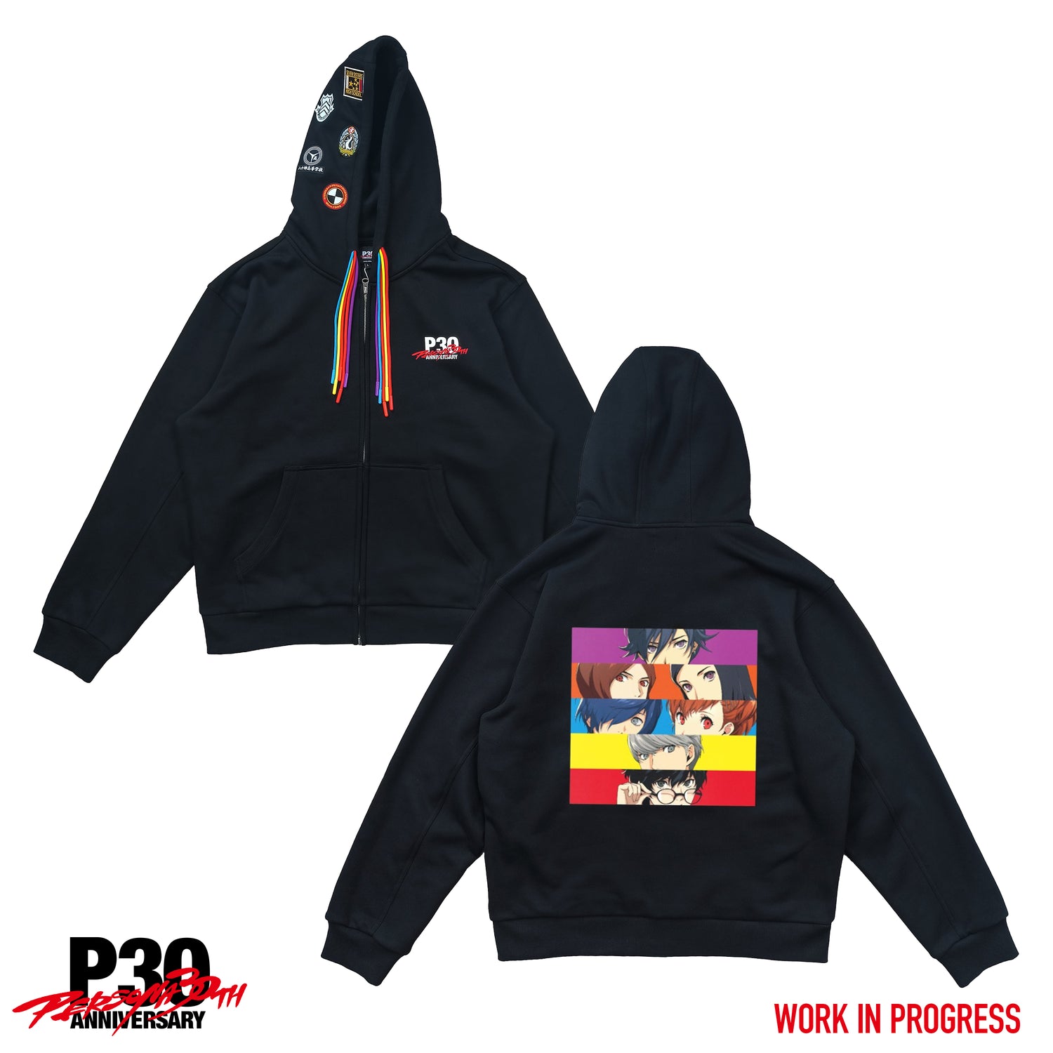 [PRE-ORDER] Persona 30th Anniversary: Zip Up Hoodie Celebration Edition