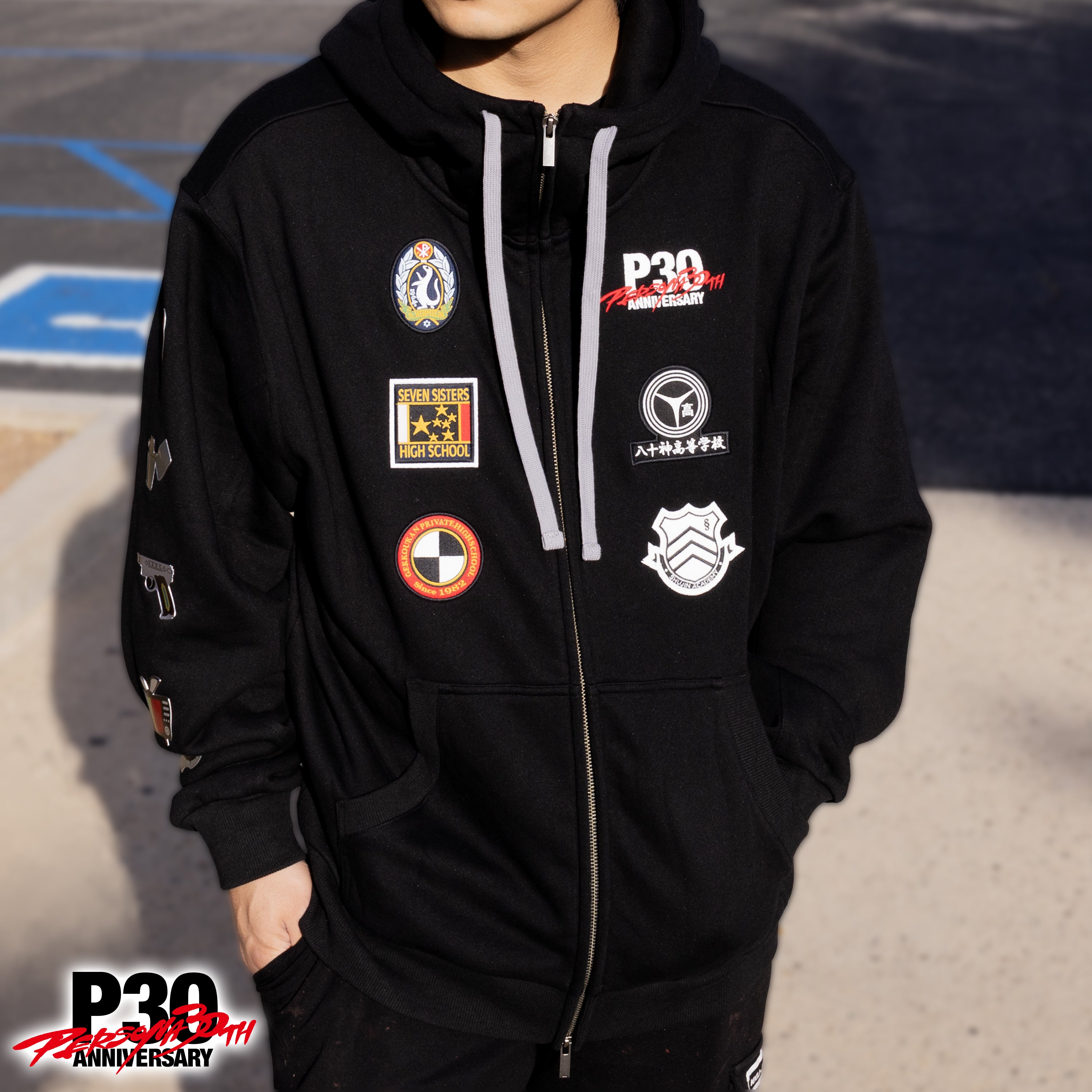 PRE-ORDER] Persona 30th Anniversary: Zip Up Hoodie Legacy Edition