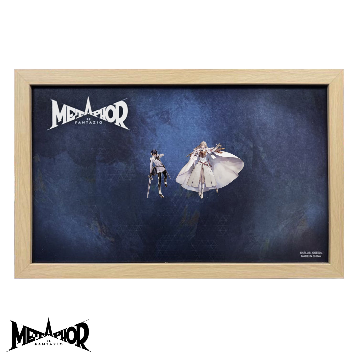 [PRE-ORDER] Metaphor ReFantazio: Collectible Figure Pins with Optional Mounting Board