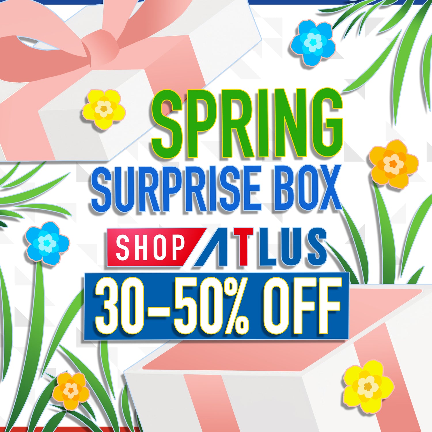 [PRE-ORDER] SHOP ATLUS SPRING SURPRISE MERCH BOX!