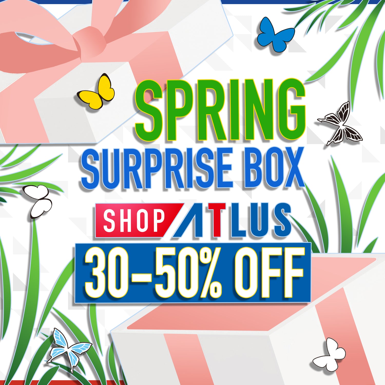 [PRE-ORDER] SHOP ATLUS SPRING SURPRISE MERCH BOX!