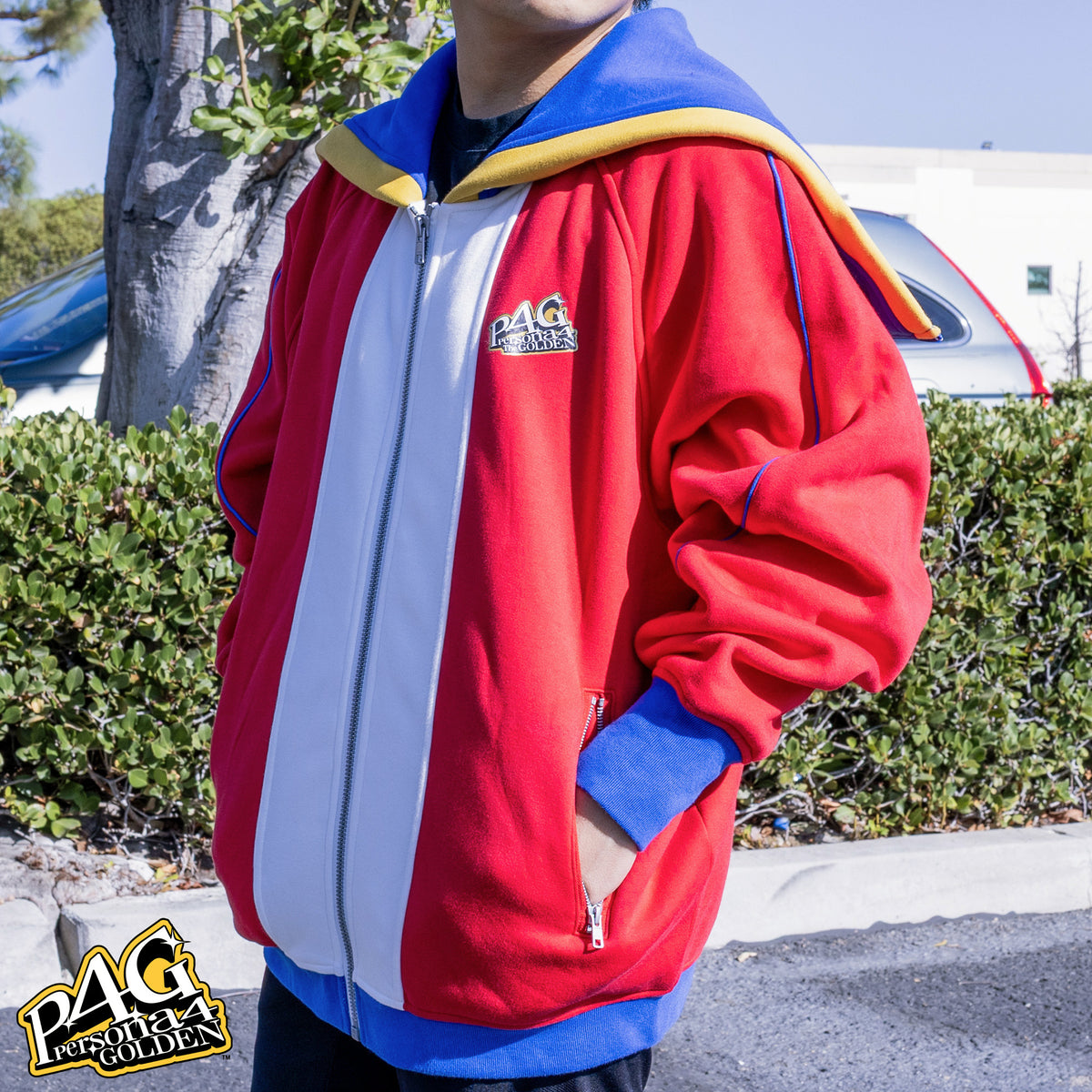 [PRE-ORDER] Persona 4 Golden: Teddie All-Occasion Bear-Ear Hoodie