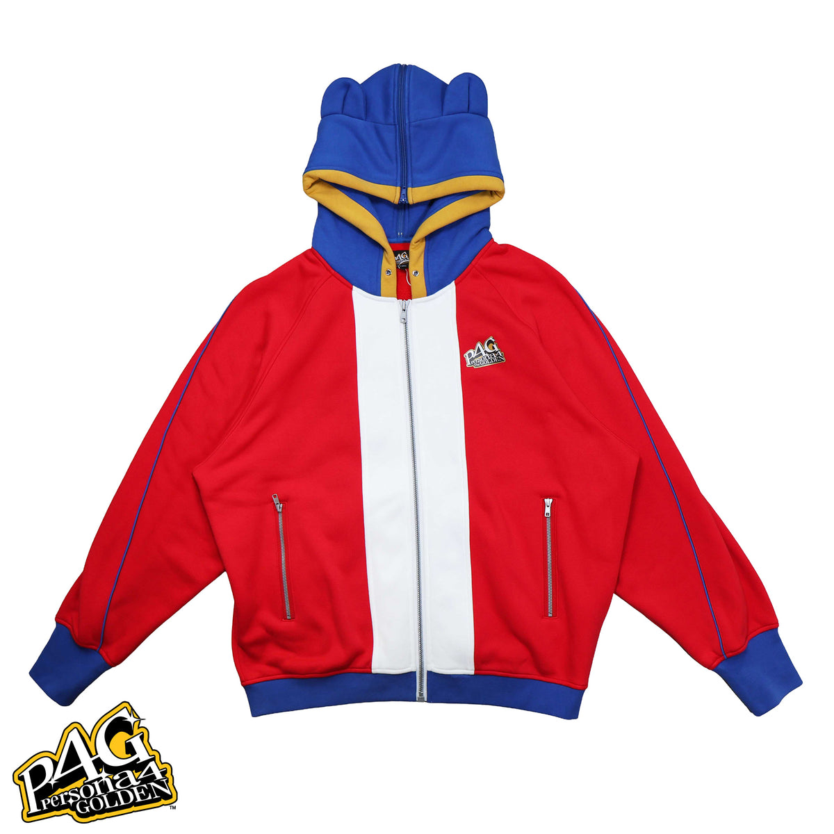 [PRE-ORDER] Persona 4 Golden: Teddie All-Occasion Bear-Ear Hoodie