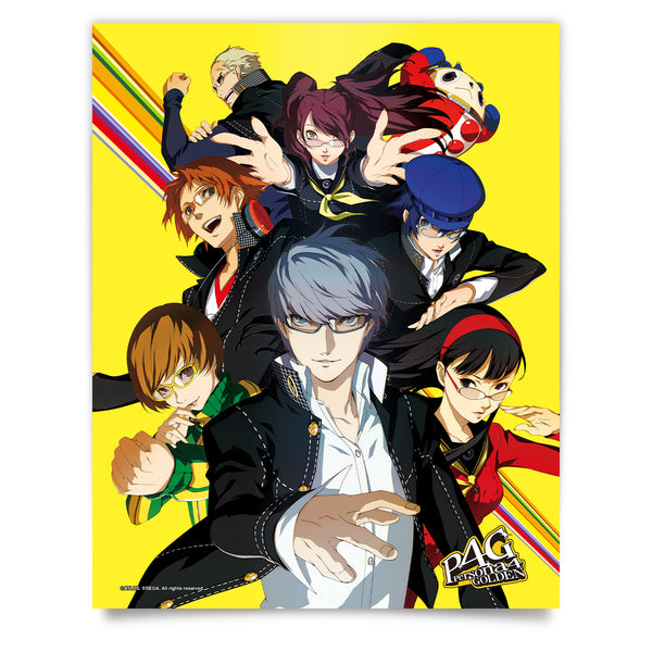 Persona 4G Protagonists Poster